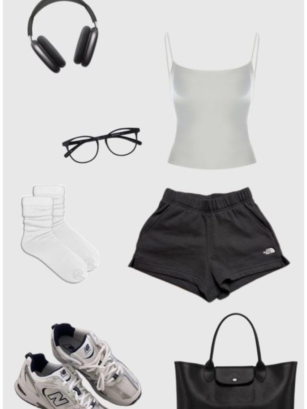 The North Face Classic Black Athletic Shorts